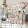 Caja de almacenamiento para figuras, caja sorpresa, expositor Pop Mart, acrílico transparente a prueba de polvo