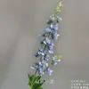 Flores Artificiais Azuis para Casamento Flores Falsas de Teto Decoração de Casamento Parede de Flores Arranjo de Flores de Chão para Casamento Materiais para Arranjo de Flores de Seda
