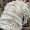 Festival de Bambú Tianshan Natural Pequeño Hombre Cintura Cuentas Dispersas Accesorios de Jade Esmeralda Hielo Hecho a Mano diy Estilo Chino Pulsera Aretes Material