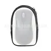 Porta-moedas de Neoprene_Bolsa Mini de Armazenamento em Material de Mergulho_Mosquetão de Transporte Capa Protetora para Mouse Sem Fio