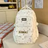 Mochila estilo ins coreano fresca, estrellada, cool, estilo universitario para niñas de 3º a 6º grado, adecuada para la escuela, viajes y uso casual