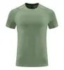 Camiseta de manga corta transpirable para comercio exterior transfronterizo para hombre, nuevo modelo de verano 2026, top deportivo para exteriores de cuello redondo para fitness y running