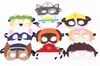 Máscara de fieltro de Halloween Máscara del Equipo Woof Máscara para los ojos Día del Niño Actividad Padres e Hijos Disfraz de Baile de Graduación Actuación Cumpleaños