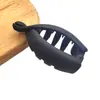 Presilha Pequena de Banana Antiderrapante Estilo Coreano para Mulheres com Pouco Cabelo, Presilha Vertical para Rabo de Cavalo, Presilha Torcida, Grampo, Acessório de Cabelo