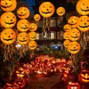 Escena de Terror de Halloween Atmósfera Linternas de Calabaza Luminosas Accesorios Fotográficos Decoraciones Arreglo Pequeños Adornos Jardín de Infancia