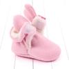 Nuevas botas altas de dibujos animados para bebés de 0 a 1 años, zapatos cálidos, suela suave y antideslizantes, 2377