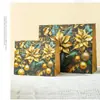 Bolsas de regalo de Navidad Shiyi, coloridas bolsas de regalo con árbol de Navidad de papel dorado, bolsas de mano, stock de fábrica, impresión de logotipo disponible