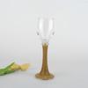 Phnom Penh Cálice de Cristal Copo Doméstico Copo de Vinho Tinto Embalagem Dourada Diamante Presente de Casamento Par Copo
