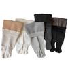 Leggings Femininos Outono e Inverno Forrados com Fleece Espessados Cor Lisa Meia-Calça Infantil Bebê Leggings Quentes para Bebê