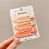 Pinzas para el cabello coloridas, artísticas y coquetas modelo 2025, pinzas de pico de pato estilo universitario para chicas dulces, pasadores para el cabello de estudiante, accesorios para el cabello de alto valor