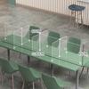 Divisória de Mesa de Jantar Mesa de Cantina Placa de Isolamento Anti-Gota Estudante Plástico Transparente Placa de Divisória para Comer