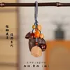 Sonajeros de Cáscara de Semilla y Fruta, Carrillones de Viento Hechos a Mano, Campanas Colgantes Sanadoras, Colgantes de Fruta de Planta, Colgantes para Mochila, Decoraciones para Coche, Accesorios
