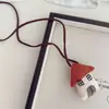 Colar com Pingente de Animal em Tecido Artesanal com Tema Floresta para Crianças