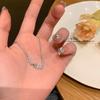 Novo Bracelete Borboleta com Zircônia Microincrustada da Coreia Feminino Luxo Leve Nicho Versátil Elegante Joia de Mão Celebridade da Internet Atacado