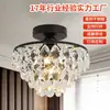 Lámpara de araña personalizada para sala de estar, Lámpara de cristal, Lámpara de araña de cristal lujosa y de alta gama para uso doméstico, Luz principal para pasillo