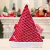 Varios Estilos Gorro de Lentejuelas de Papá Noel Gorro Decorativo Navideño Gorro para Adultos Regalo de Navidad Año Nuevo Familia