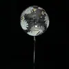 Pelota Ondulada de Celebridad de Internet de 20 pulgadas con Estampado de Mariposa y Abeja de Colores, Pelota de Decoración Festiva, Globo Juguete para Puesto de Mercado Nocturno
