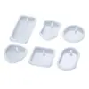 Molde para Pendente Silicone Resina Epóxi Molde DIY Acessórios de Joia Molde para Amostra de Resina Acessórios de Joia Pendente Molde de Silicone