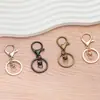 Set de Tres Piezas de Dijes para Bolsa con Broche de Langosta de Aleación de Zinc 308 Chapado, Llavero de Figura de Ocho y Pequeño Colgante del Festival Qixi
