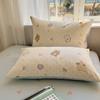 Juego de Cuatro Piezas de Algodón de Dibujos Animados Primavera 2026 Sábana de Algodón Puro Funda Nórdica Juego de Tres Piezas de Ropa de Cama Nantong Funda de Edredón para Dormitorio