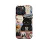 Capa de Celular Temática de Gato Adequada para Comércio Exterior para iPhone 17 Pro Max Capa Protetora Dois em Um, Estilo Fofo para Apple 14 e 15