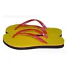 Fabricante Personalizado Antideslizante Caucho Pe Espuma Compuesta Espiga Chanclas de Playa Clip Negro Chanclas de Espiga Amarillas de Pe