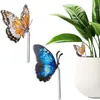 2 Enfeites de Pendurar: Capas de Vasos de Flores em Acrílico, Apresentando Animais Fofos Como Pássaros, Borboletas e Sapos, Adequados para Ganchos de Vasos de Flores