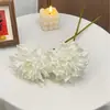 Flores artificiais de dália transfronteiriças para decoração de sala de estar em casa, flores artificiais para casamentos, buquês de mão, adereços de fotografia para hotéis e pousadas