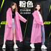 Capa de chuva EVA não descartável moda poncho de caminhada ao ar livre viagem portátil espessada longa peça única capa de chuva atacado