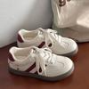 Zapatillas Rosas de Entrenamiento Moral Forrest Gump para Mujer, Lindas y Feas, Nuevo Chic de Primavera Nicho Versión Coreana, Zapatos Blancos Deportivos Estudiantiles de Punta Redonda