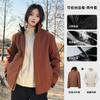 Chaqueta de Asalto Estilo Montaña a Prueba de Viento e Impermeable para Exteriores Tres en Uno Otoño e Invierno Chaqueta Cálida Casual para Senderismo y Montañismo para Mujer