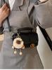Bolso de Mano Pequeño de Alta Gama Transfronterizo para Mujer, Bolso de Hombro Vintage Maillard Otoño 2026, Bolso Cruzado Boston para Mujer