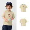 [Balaone] Camiseta de Manga Corta Balabala para Niños Camiseta Básica para Niños 2026 Nueva Ropa para Niños Top de Verano de Secado Rápido