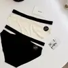 Roupa Íntima Confortável de Menina Sexy e Quente Estilo Esportivo Europeu e Americano Pele de Mãe Respirável Cuecas de Algodão Femininas 1801K