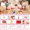Montaje de Decoración de Cumpleaños de Hello Kitty para Escena de un Año, Tablero Kt para Atmósfera de Fiesta de Primer Cumpleaños del Bebé, y Artículos para la Ceremonia del Primer Cumpleaños