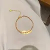 Popular Novo Estilo Chinês Tendência Nacional Xiaohongshu Pulseira de Corda Trançada Vermelha com Moedas dos Cinco Imperadores Gelo Quebrado para Atrair Riqueza e Fortuna Moedas de Cobre Dourado