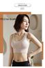 Novos esportes à prova de choque bonita para trás roupas íntimas mulheres Gather Up Yoga Vest-style peito envolvendo Paramilia Anti-flacidez Tube Top