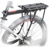 Prateleira de liberação rápida para bicicleta, prateleira traseira para bicicleta de montanha, bagageiro traseiro, cabide para equipamento de pilotagem