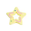 Pintura Acrílica Puntos de Colores Estrella de Cinco Puntas Cuentas Sueltas Joyería Llavero Cadena para Teléfono Móvil Accesorios Colgante Venta al por Mayor