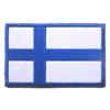 Bandera de Tela Bordada de los Cinco Reinos Escandinavos Islandia Noruega Sueco Danés Finlandés Suizo Brazalete Velcro Sello