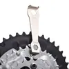 Chave de pedivela de bicicleta de montanha ferramenta de remoção de parafuso de coroa ferramenta de parafuso de uma palavra para coroa