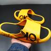 Sandalias de Tanga para Hombre al por Mayor Zapatos Moldeados por Inyección de Moda Sandalias de Playa Transpirables Antideslizantes de Suela Gruesa para Pareja Duraderas con Correa de Tobillo