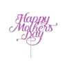 Topper para Pastel del Día de la Madre Transfronterizo Feliz Día de la Madre Topper de Papel para Pastel Decoración para Fiesta de Cumpleaños Suministros