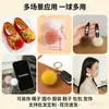 Colgante de Bola de Piel Sintética de Visón 4-5cm Bola de Piel Accesorios para Bolsos Ropa Accesorios para Pendientes DIY Bola de Felpa Lista para Usar