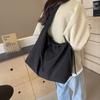Novedad Faja Bolsa de Tela de Nylon para Mujer Estilo Coreano Ins Todo Fósforo Bolso de Hombro para Axila Estilo Japonés Gran Capacidad Bolso de Mano para Viaje