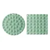 Descanso de mesa multifuncional de silicone isolante térmico em estoque transfronteiriço, porta-copos quadrado de silicone macio, tapete isolante térmico de silicone espessado antiderrapante
