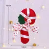 Etiqueta de desenho animado decorações criativas de árvore de Natal adereços enfeites alce muleta alpaca pingente de Natal acessórios