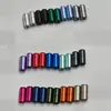 Hebillas de zapato coloridas de aluminio anodizado, sin cordones, hebillas de cordón fáciles de usar para zapatillas, hebillas de perilla de metal estilo dopamina