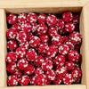 Bola de diamante incrustada con cuentas de cristal de pedrería, cuentas con agujero, cuentas espaciadoras, hechas a mano, material para colgante de pulsera de mano, accesorios de joyería DIY al por mayor