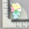 Oso Pequeño Pegamento de Crema Casero DIY Hecho a Mano Dibujos Animados Accesorios de Resina Serie Estilo Pastoral Material para Tocado Parche para Pasador